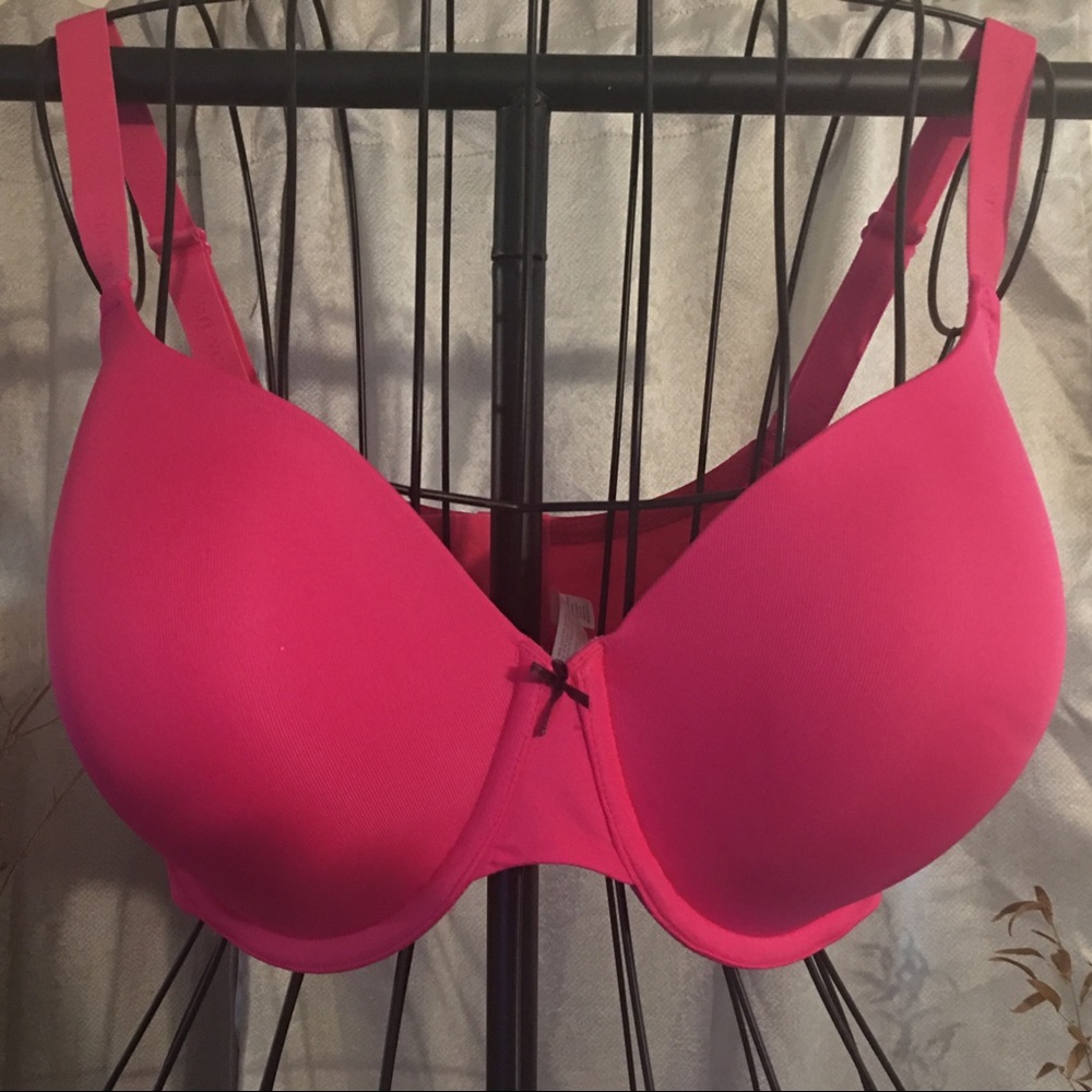 NWOT Hot Pink Full Coverage by Cacique, Size 38F